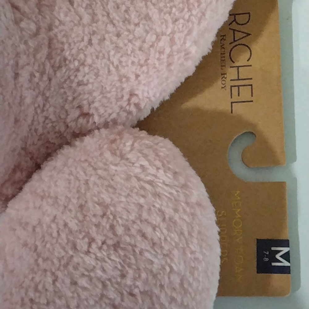New With Tags Pink Color Memory Foam Slippers - Picture 5 of 16
